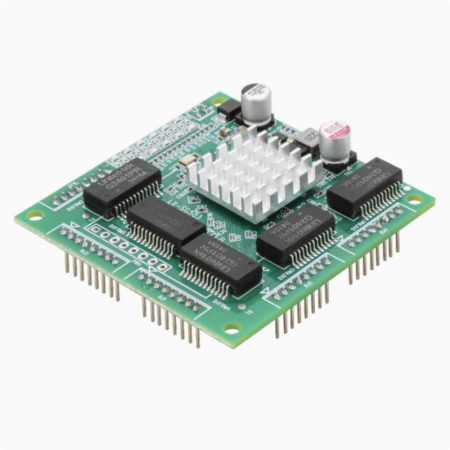 Micro Mini 5-vratni gigabitni vgrajeni pin modul