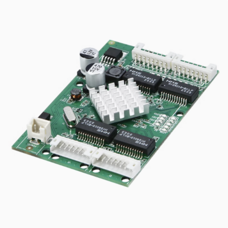 Mini 4-portni Gigabit Ethernet stikalni modul